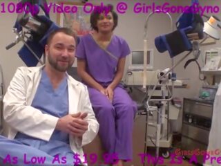 Κατάμαυρος/η γλυκουλης jackie banes examined με doc tampa & γιατρός τριαντάφυλλο στο girlsgonegyno&period;com
