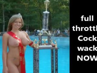 Beguiling alasti babes compete sisse a putz paitab võistlus
