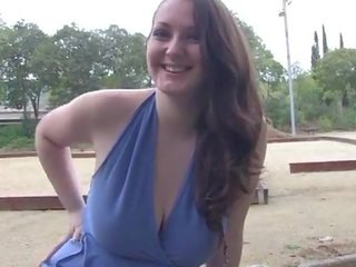 Chubby spanish teenager on her first adult video audition - HotGirlsCam69.com